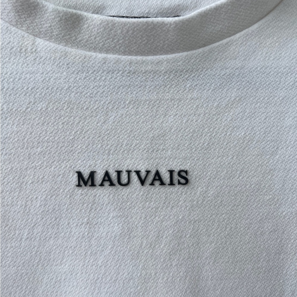 Cream white short sleeve size small - Picture 2 of 4